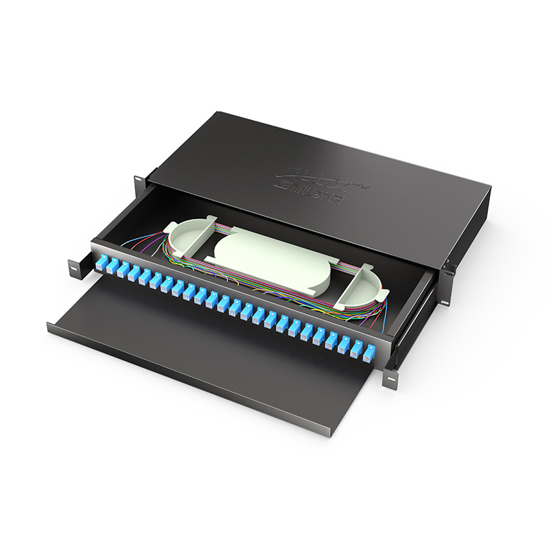 抽屉式光纤盒满配