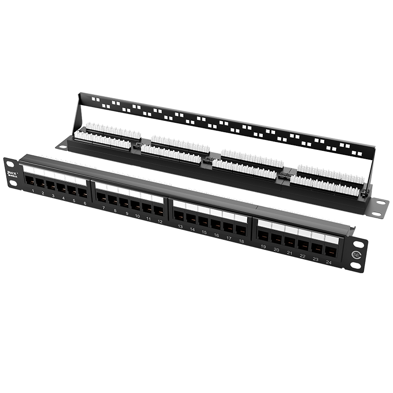 超五类24口非屏蔽配线架