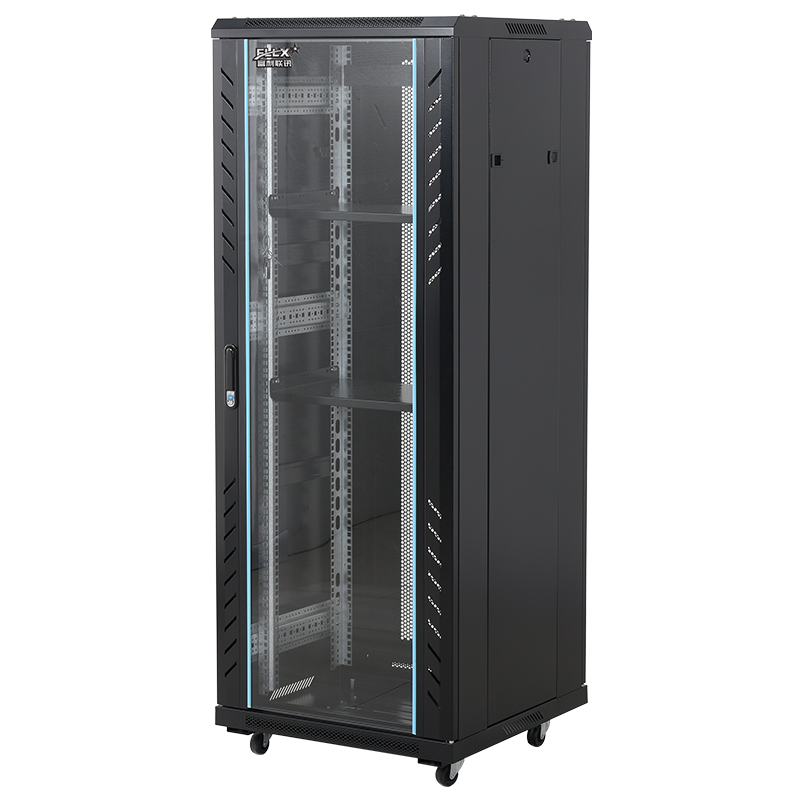 【22U】玻璃门/网孔门机柜