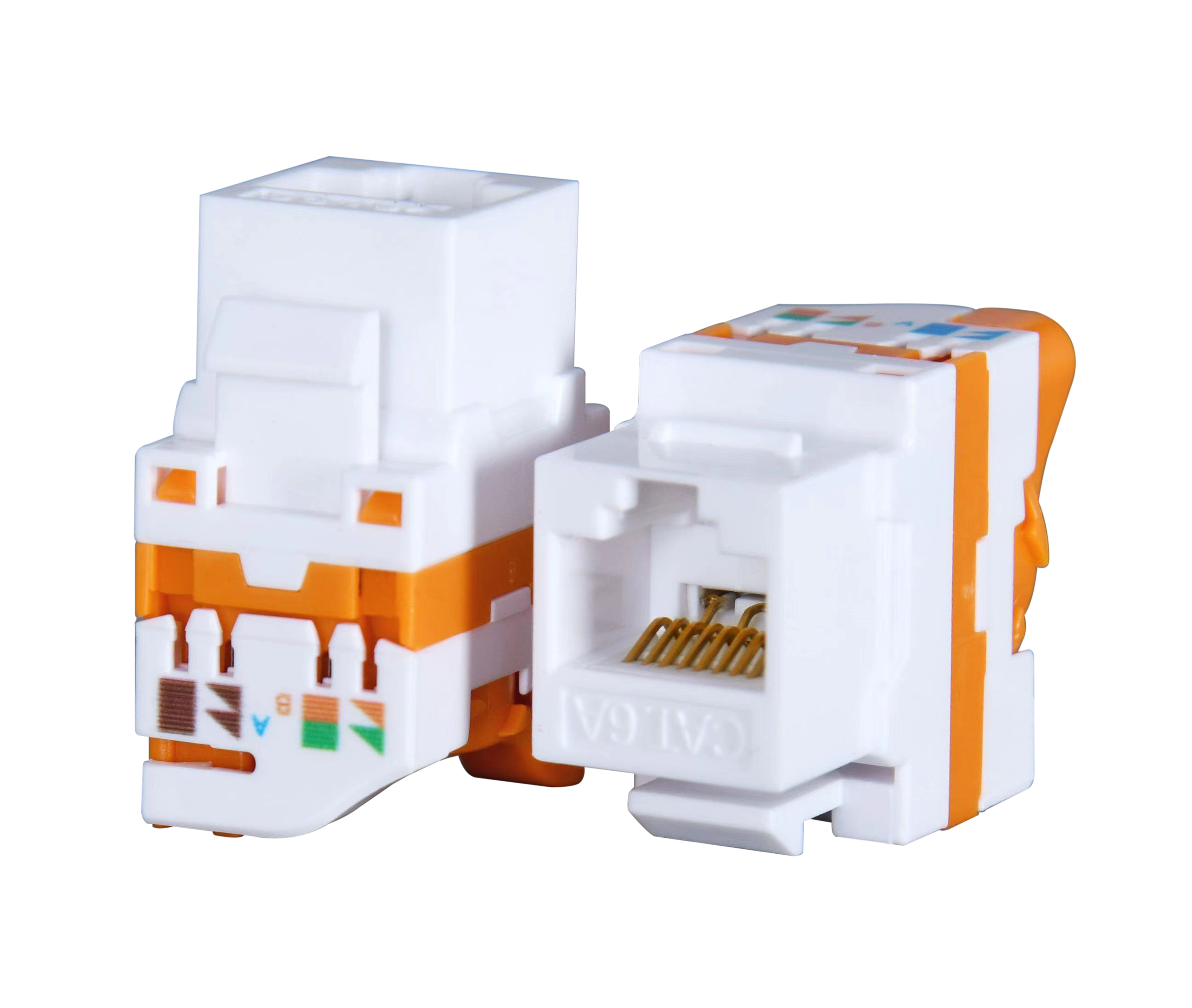 超六类旋转式免打模块FLLX-MK180-MD06A